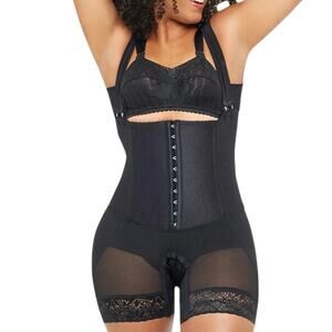 ARDYSS Body Magic BOMAN Women’s Shaper Slimming Suit Waist Cinch Corset Black 42